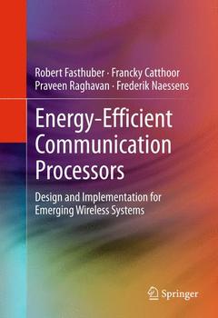 Couverture de l’ouvrage Energy-Efficient Communication Processors