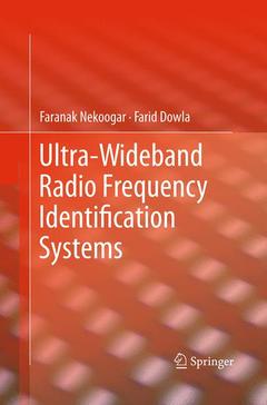 Couverture de l’ouvrage Ultra-Wideband Radio Frequency Identification Systems