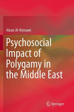 Couverture de l’ouvrage Psychosocial Impact of Polygamy in the Middle East