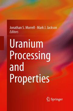 Couverture de l’ouvrage Uranium Processing and Properties