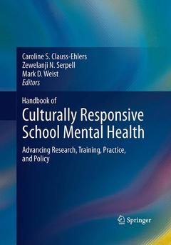 Cover of the book Handbook of Culturally Responsive School Mental Health