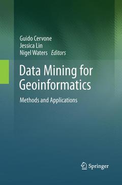 Couverture de l’ouvrage Data Mining for Geoinformatics