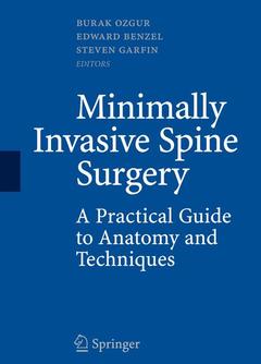 Couverture de l’ouvrage Minimally Invasive Spine Surgery