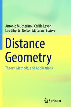 Couverture de l’ouvrage Distance Geometry