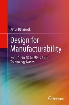 Couverture de l’ouvrage Design for Manufacturability