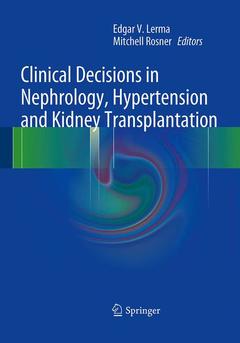 Couverture de l’ouvrage Clinical Decisions in Nephrology, Hypertension and Kidney Transplantation