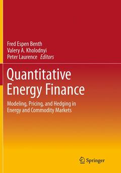 Couverture de l’ouvrage Quantitative Energy Finance