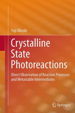 Cover of the book Crystalline State Photoreactions