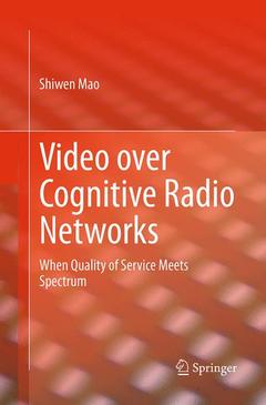 Couverture de l’ouvrage Video over Cognitive Radio Networks