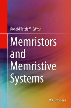 Couverture de l’ouvrage Memristors and Memristive Systems