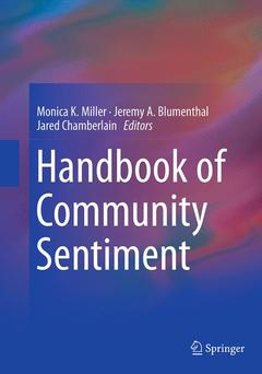 Couverture de l’ouvrage Handbook of Community Sentiment