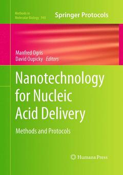 Couverture de l’ouvrage Nanotechnology for Nucleic Acid Delivery