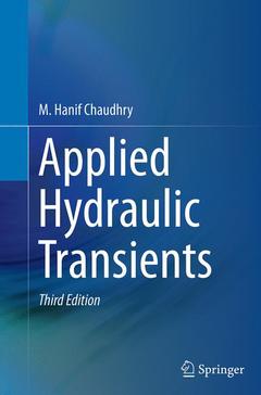 Couverture de l’ouvrage Applied Hydraulic Transients