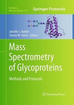 Couverture de l’ouvrage Mass Spectrometry of Glycoproteins