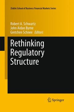 Couverture de l’ouvrage Rethinking Regulatory Structure