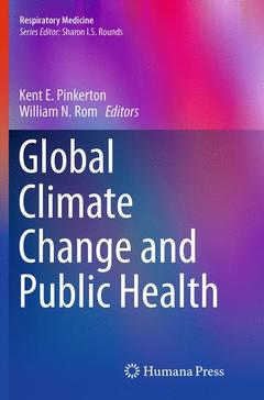 Couverture de l’ouvrage Global Climate Change and Public Health