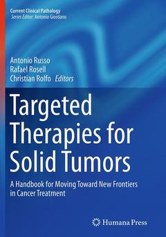 Couverture de l’ouvrage Targeted Therapies for Solid Tumors