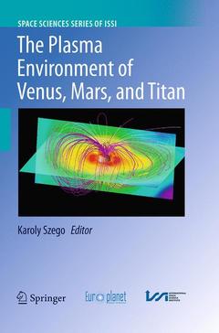 Cover of the book The Plasma Environment of Venus, Mars and Titan