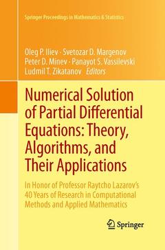 Couverture de l’ouvrage Numerical Solution of Partial Differential Equations: Theory, Algorithms, and Their Applications