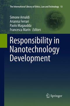 Couverture de l’ouvrage Responsibility in Nanotechnology Development