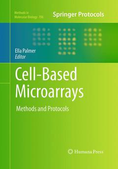 Couverture de l’ouvrage Cell-Based Microarrays