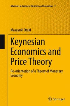 Couverture de l’ouvrage Keynesian Economics and Price Theory