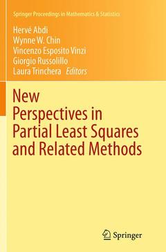 Couverture de l’ouvrage New Perspectives in Partial Least Squares and Related Methods