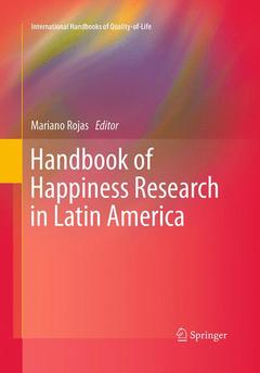 Couverture de l’ouvrage Handbook of Happiness Research in Latin America