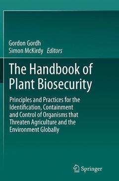 Couverture de l’ouvrage The Handbook of Plant Biosecurity