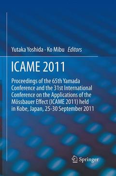 Couverture de l’ouvrage ICAME 2011