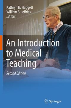 Couverture de l’ouvrage An Introduction to Medical Teaching
