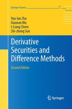Couverture de l’ouvrage Derivative Securities and Difference Methods