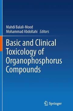 Couverture de l’ouvrage Basic and Clinical Toxicology of Organophosphorus Compounds