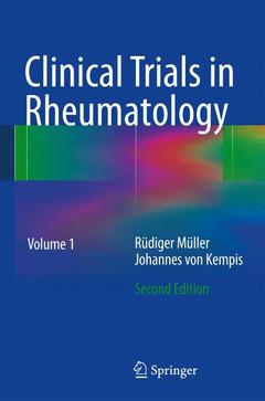 Couverture de l’ouvrage Clinical Trials in Rheumatology