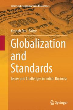 Cover of the book Globalization and Standards