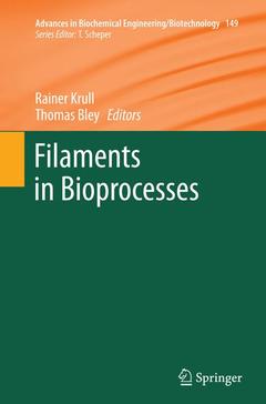Cover of the book Filaments in Bioprocesses