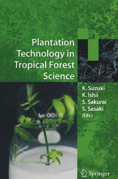 Couverture de l’ouvrage Plantation Technology in Tropical Forest Science