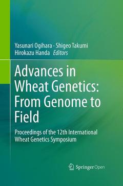 Couverture de l’ouvrage Advances in Wheat Genetics: From Genome to Field