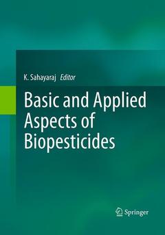 Couverture de l’ouvrage Basic and Applied Aspects of Biopesticides