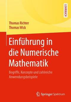 Cover of the book Einführung in die Numerische Mathematik