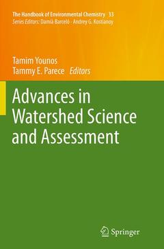 Couverture de l’ouvrage Advances in Watershed Science and Assessment