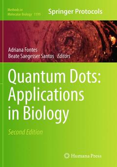 Couverture de l’ouvrage Quantum Dots: Applications in Biology