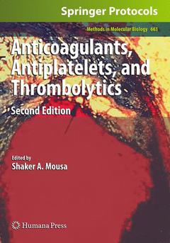 Couverture de l’ouvrage Anticoagulants, Antiplatelets, and Thrombolytics