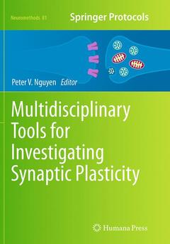 Couverture de l’ouvrage Multidisciplinary Tools for Investigating Synaptic Plasticity