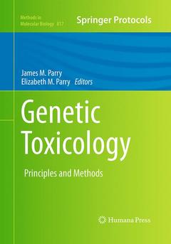 Couverture de l’ouvrage Genetic Toxicology