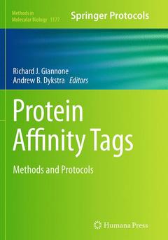 Couverture de l’ouvrage Protein Affinity Tags