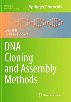 Couverture de l’ouvrage DNA Cloning and Assembly Methods