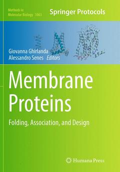 Couverture de l’ouvrage Membrane Proteins