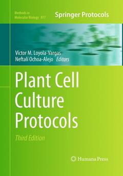 Couverture de l’ouvrage Plant Cell Culture Protocols