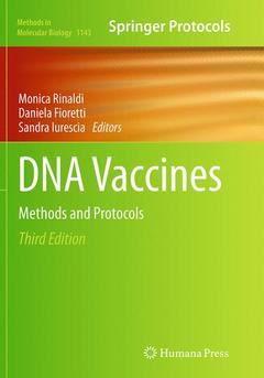 Couverture de l’ouvrage DNA Vaccines